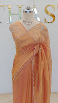 FLOWY ORGANZA SAREE