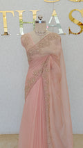 CRUSH ORGANZA SAREE