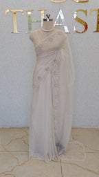 CRUSH ORGANZA SAREE