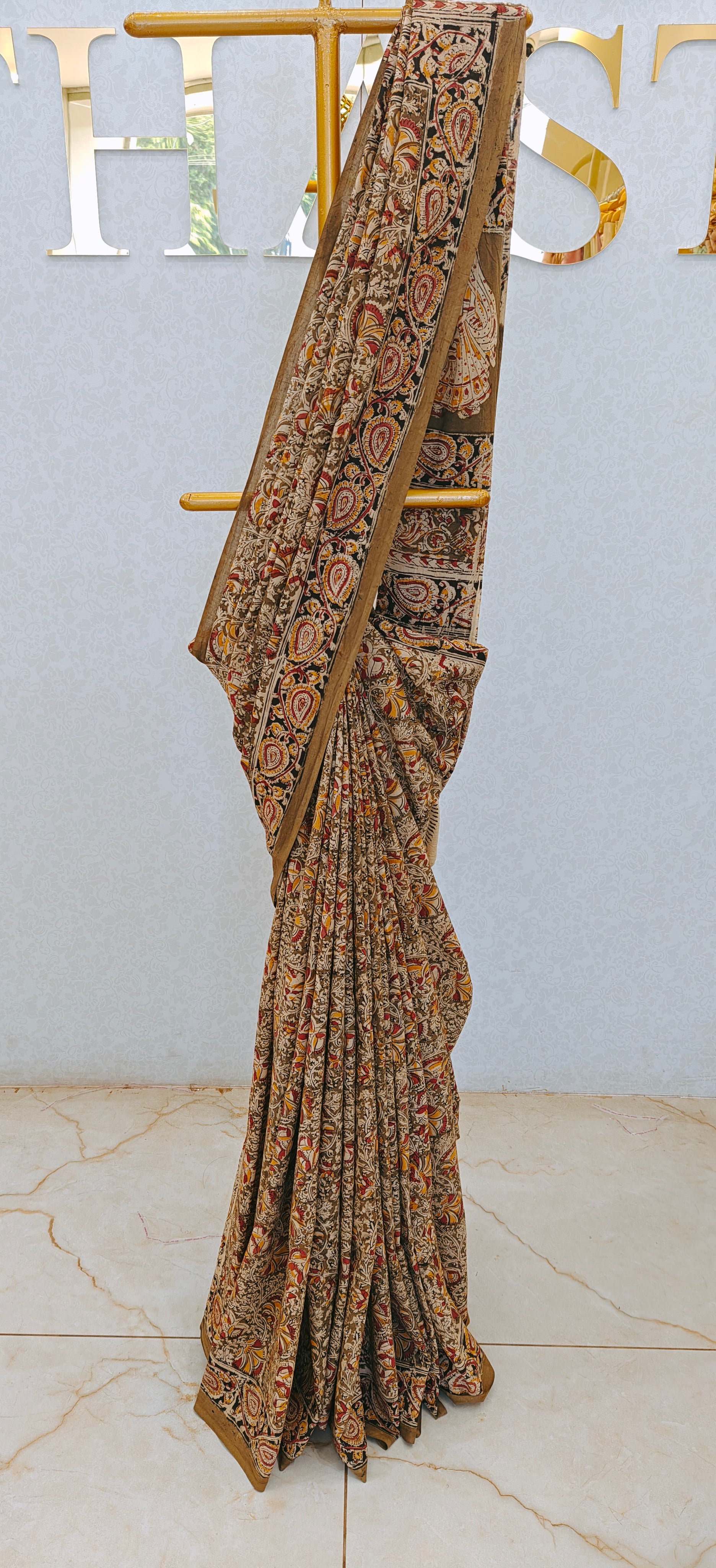 KALAMKARI COTTON SAREE