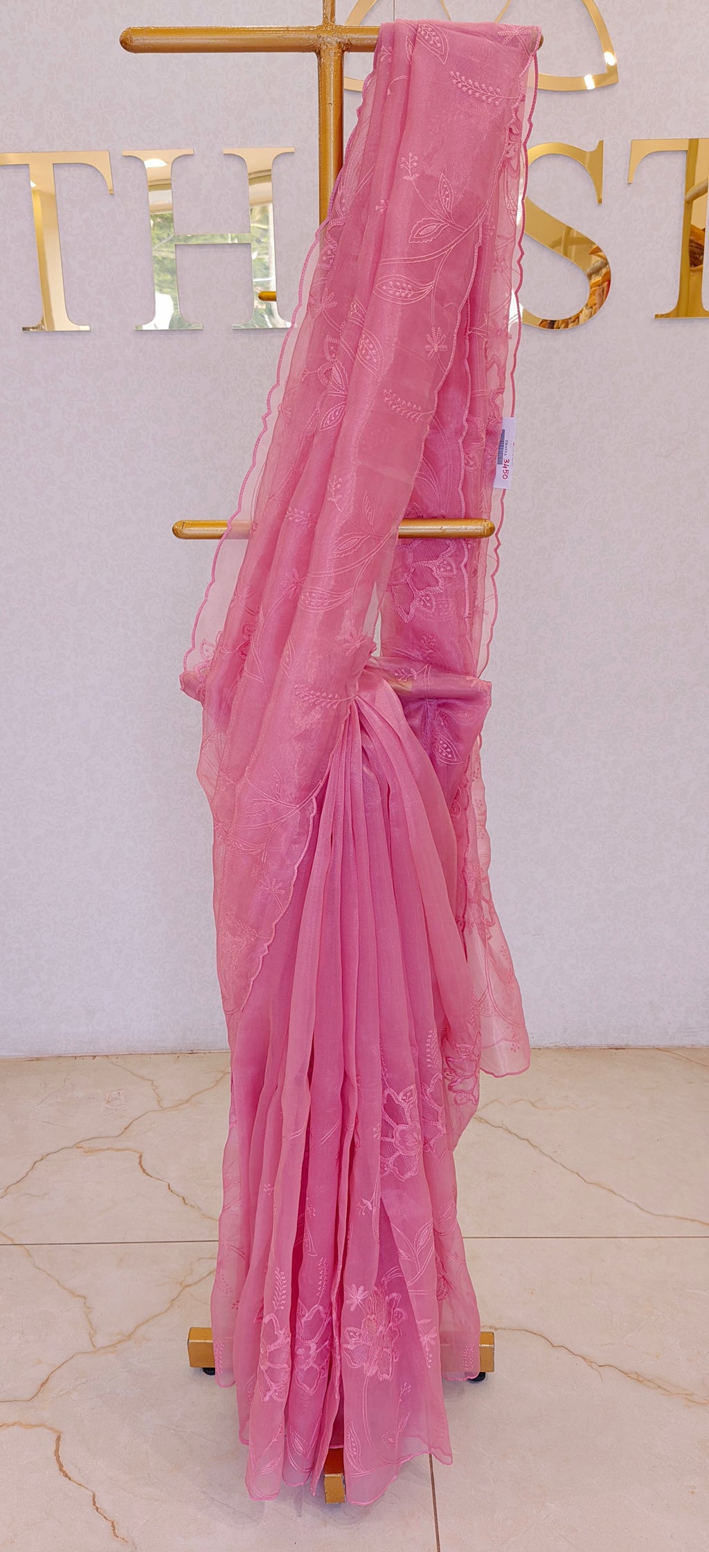 GLASS ORGANZA SAREE