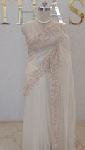 GLASS ORGANZA SAREE