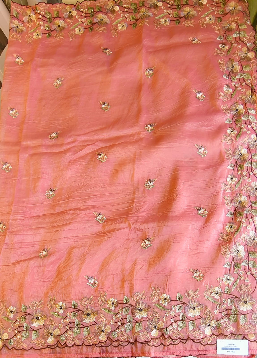 Organza saree