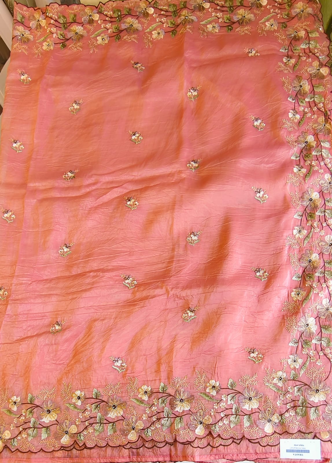 Organza saree