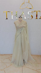 CRUSH ORGANZA SAREE