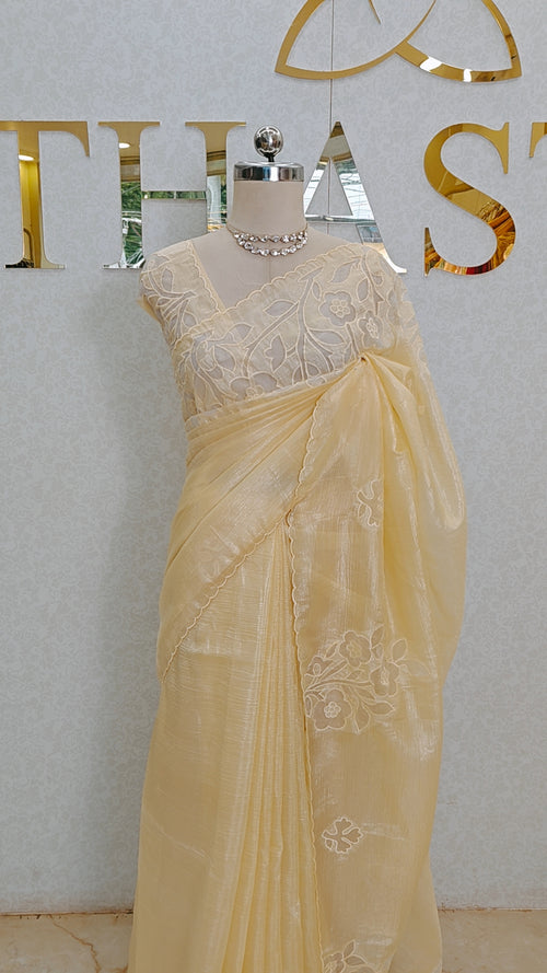 CRUSH ORGANZA SAREE