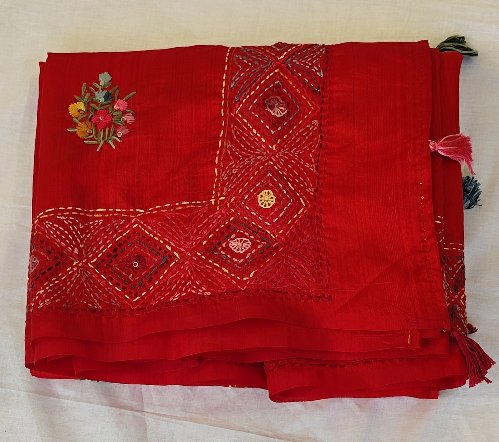 Tussar saree