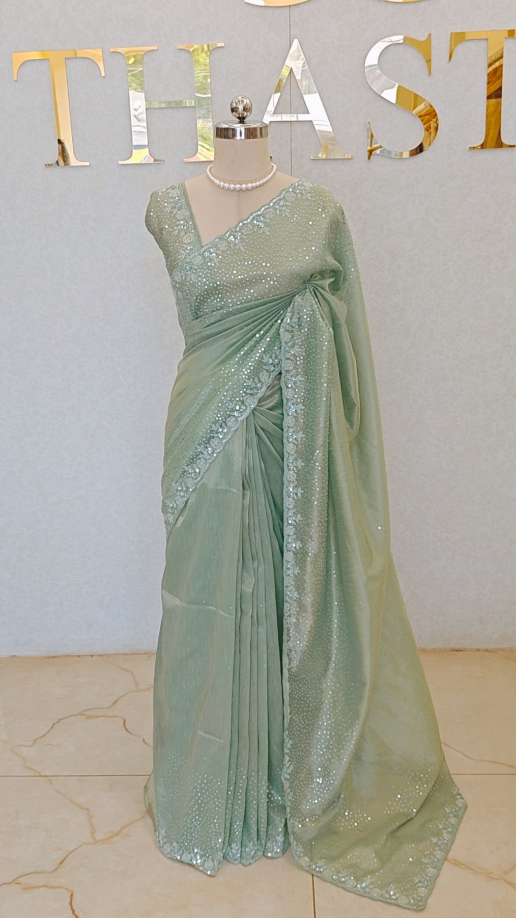 TISSUE SAREE