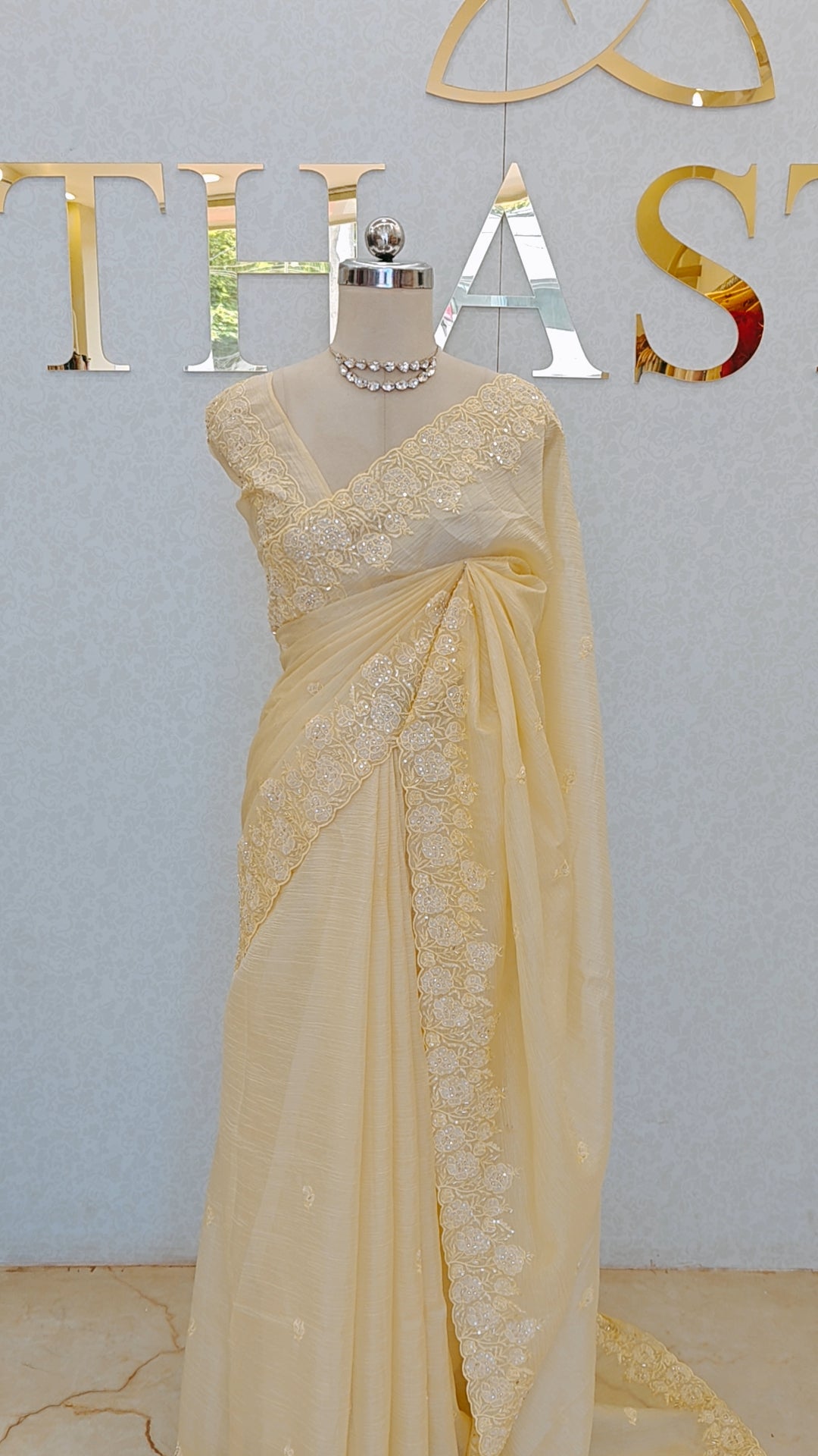 CRUSH ORGANZA SAREE