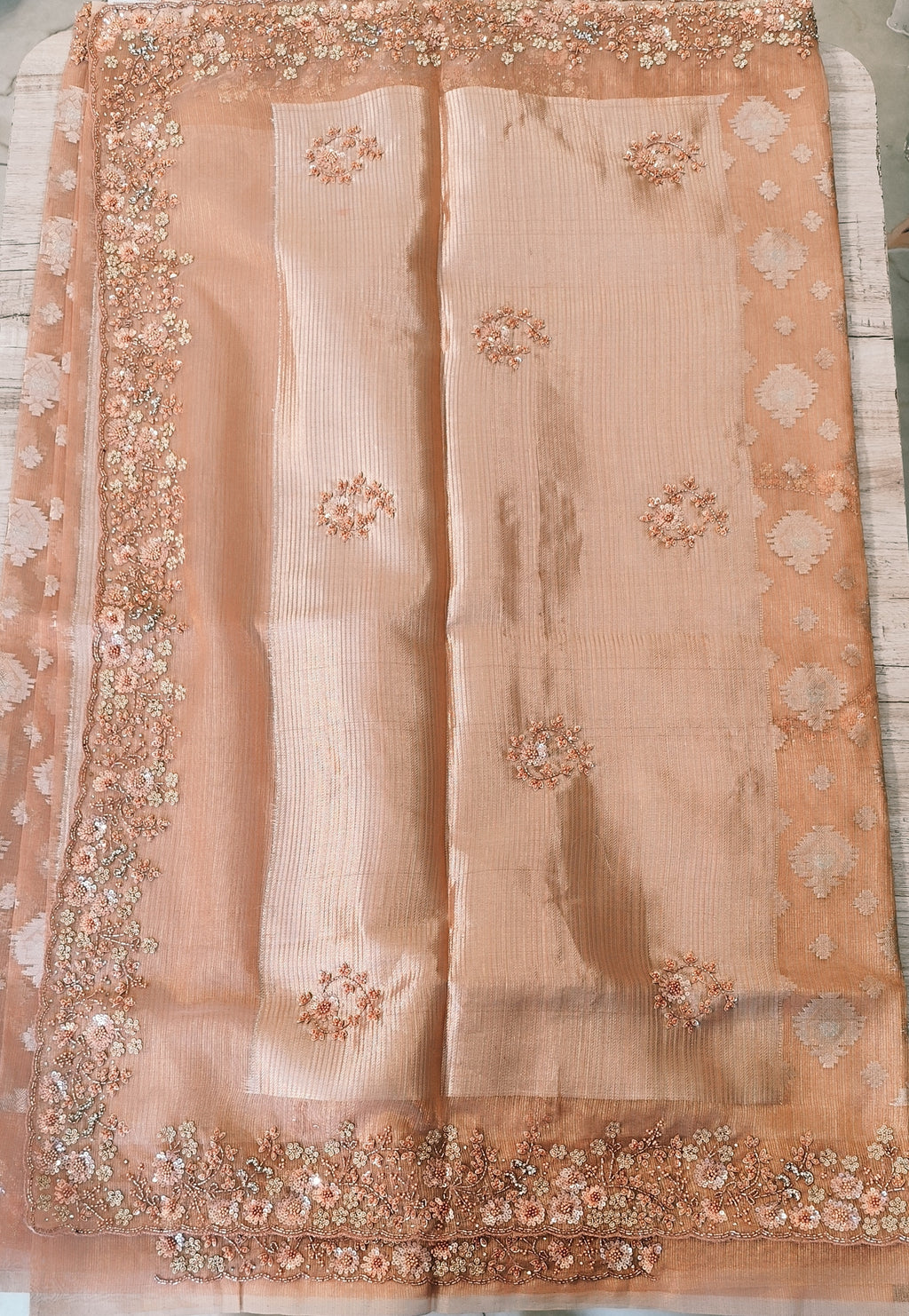 Organza saree
