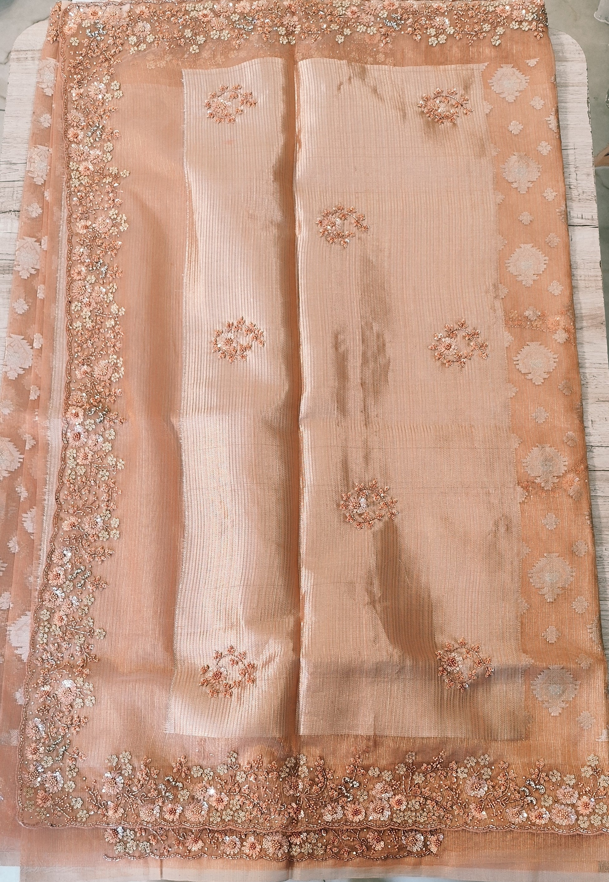 Organza saree