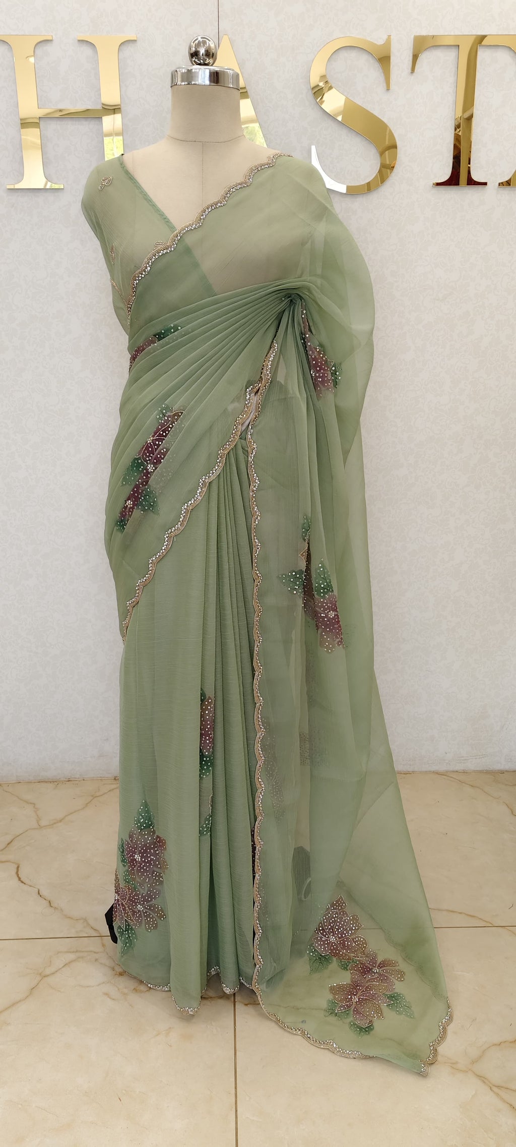 CHIFFON SAREE