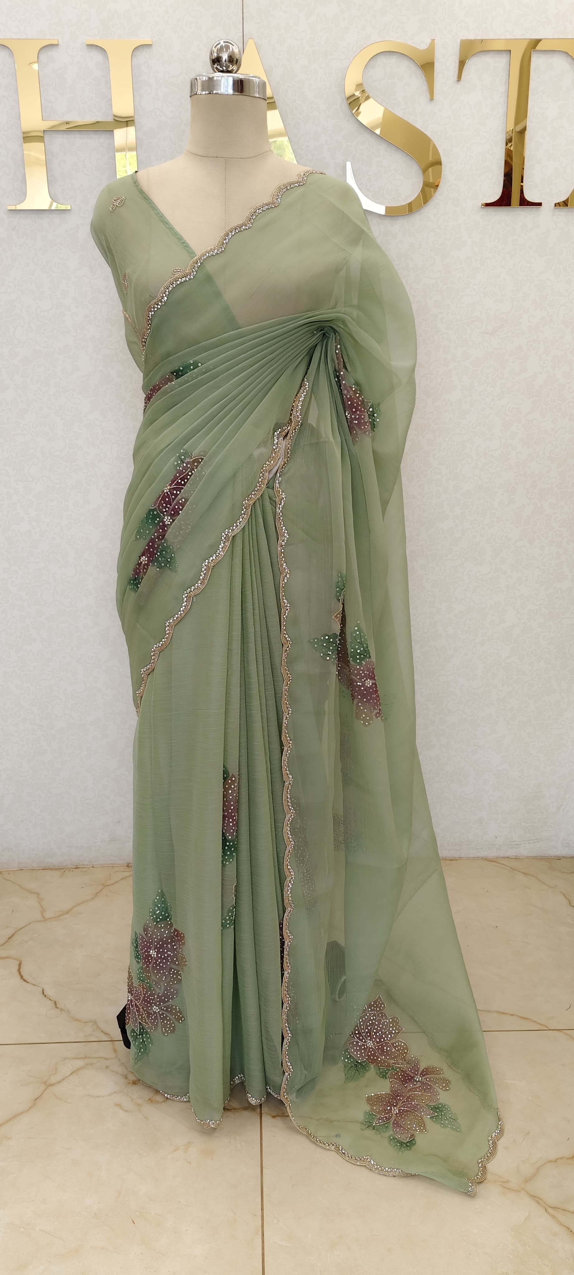 CHIFFON SAREE