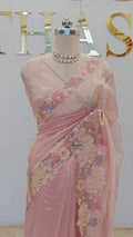 SOFT ORGANZA SAREE