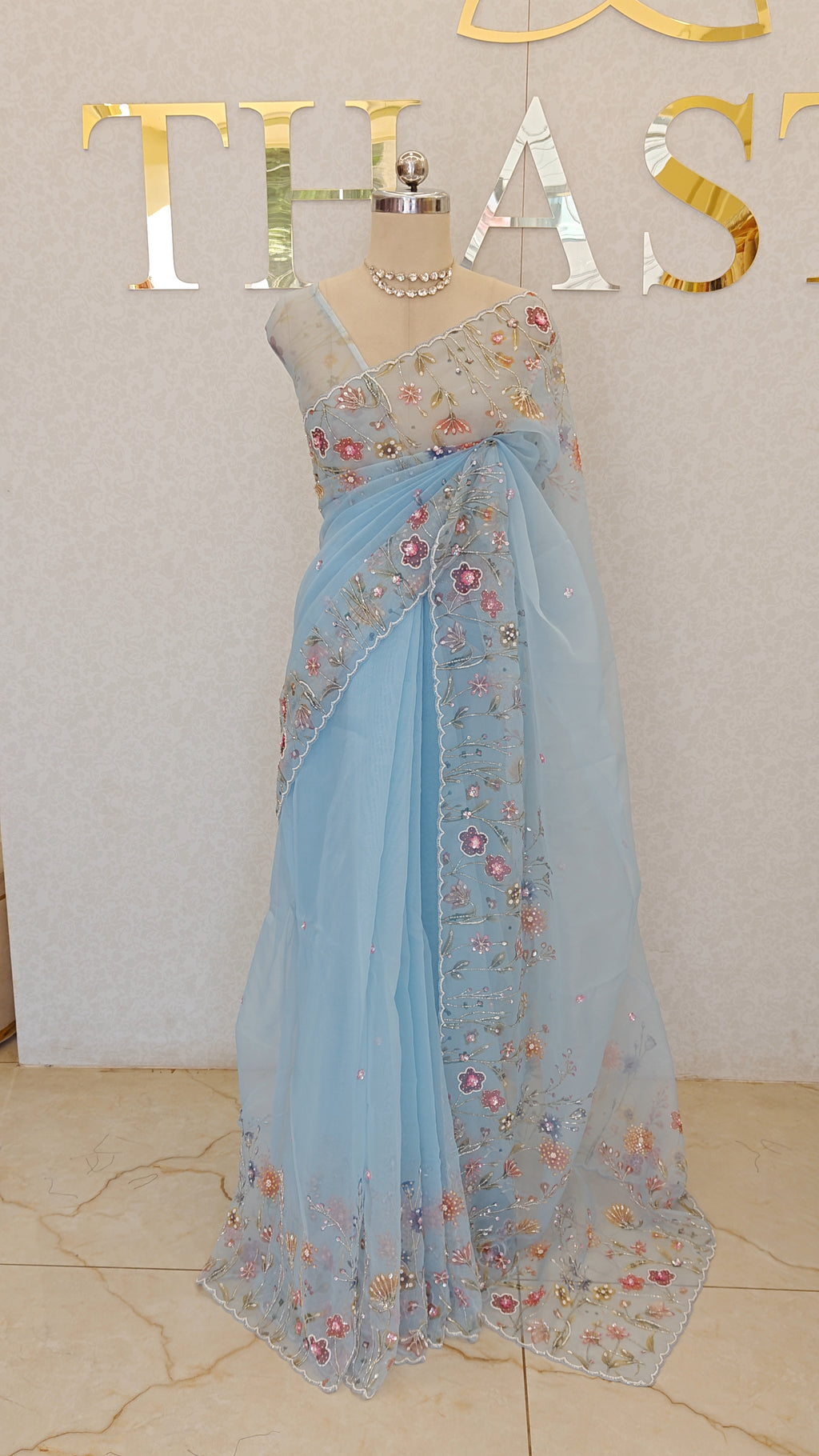 ORGANZA SAREE