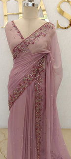 SHIMMER GEORGETTE SAREE