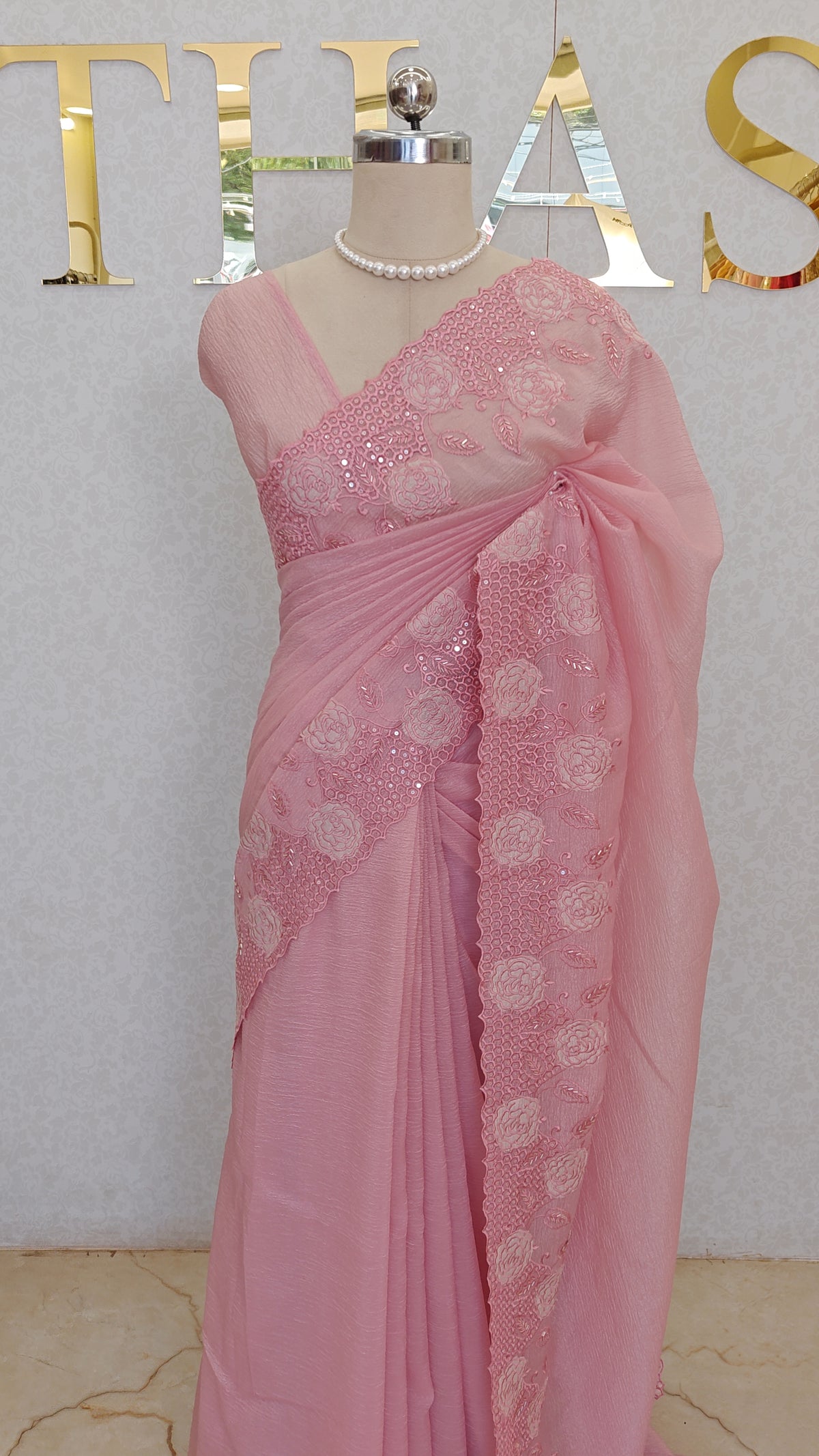 CUSH ORGANZA SAREE