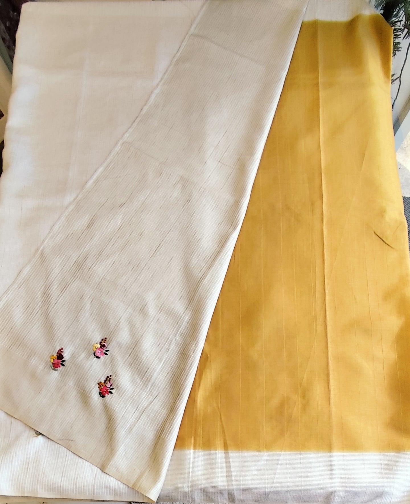 Tussar saree