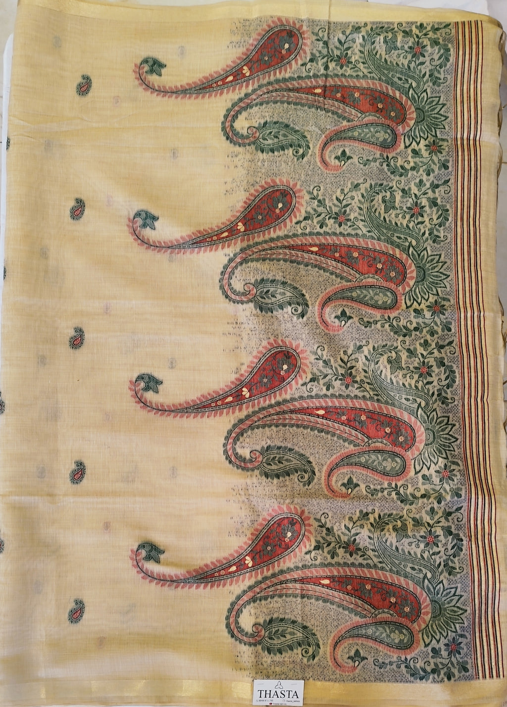 Jamdani cotton saree