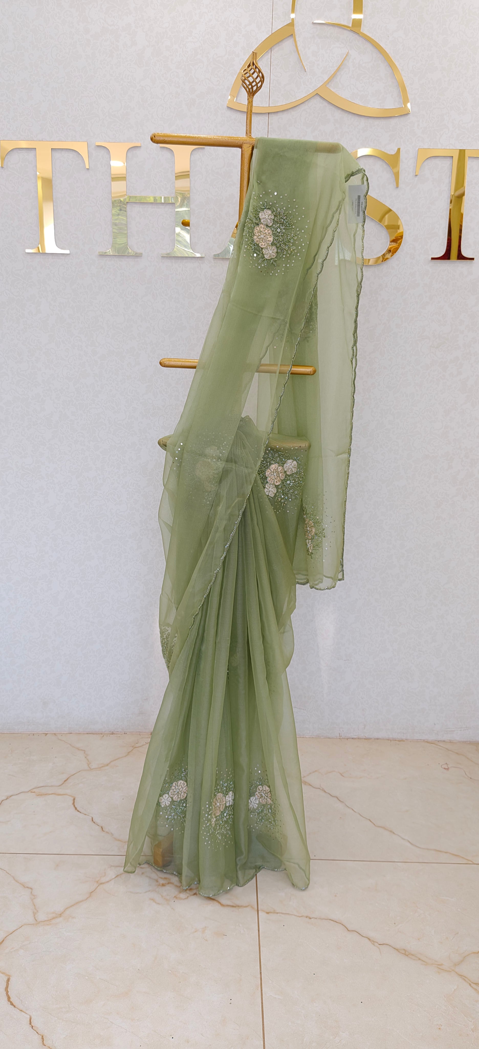 ORGANZA SAREE