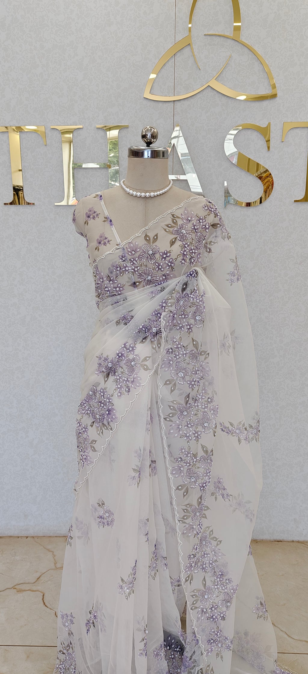 ORGANZA SAREE