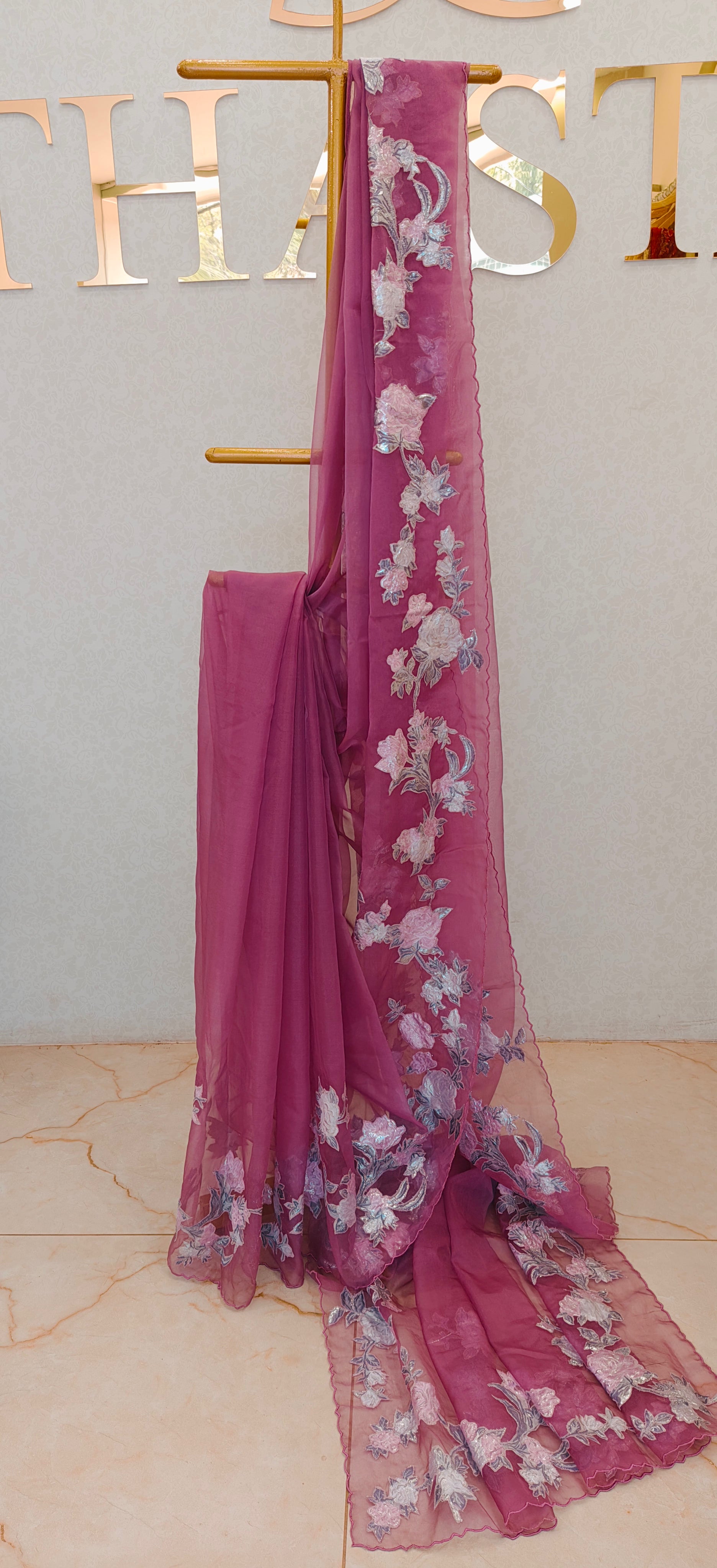 ORGANZA SAREE