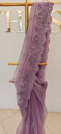 GLASS ORGANZA SAREE