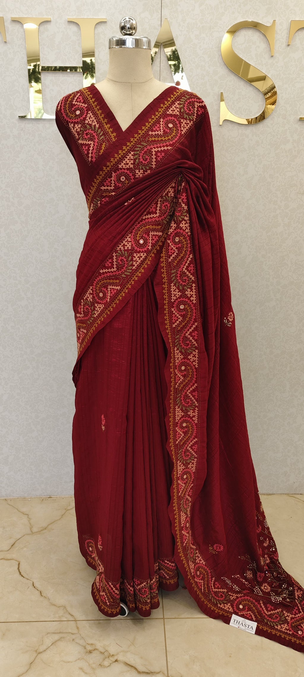 Tussar saree