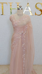 CRUSH ORGANZA SAREE