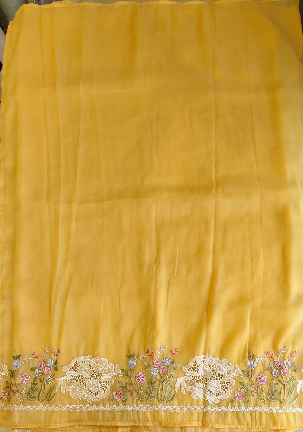 Organza saree