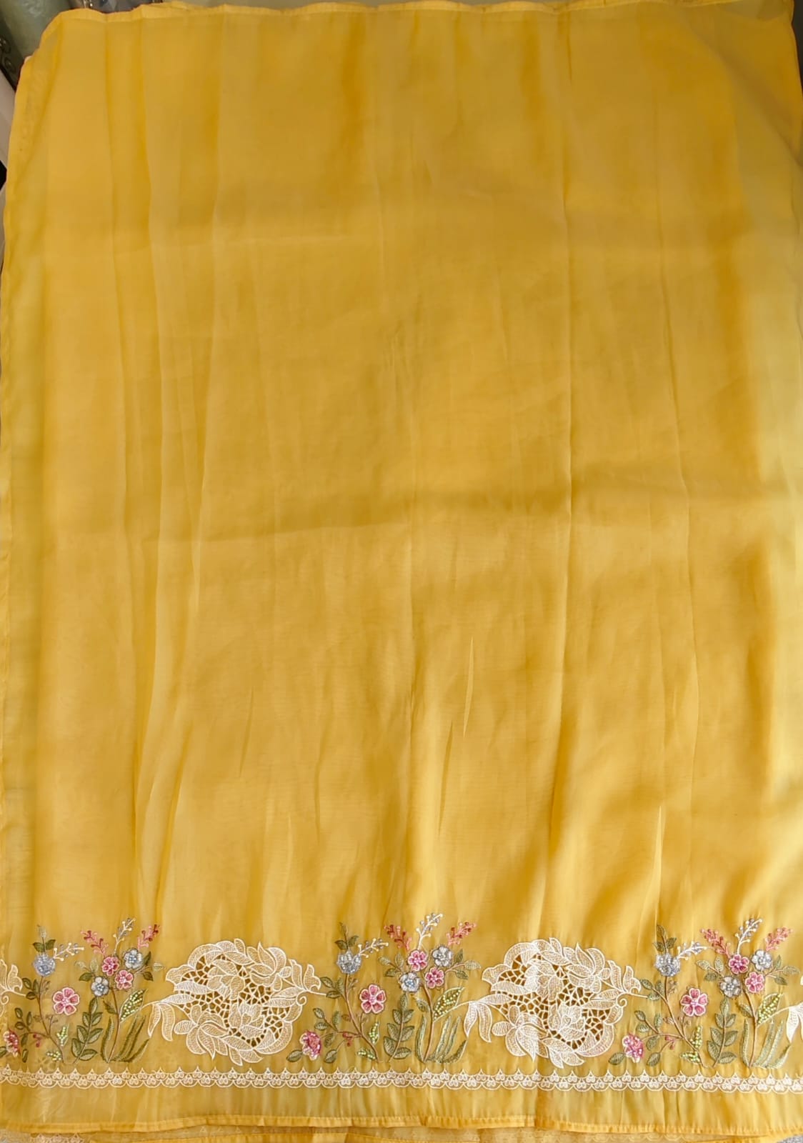Organza saree