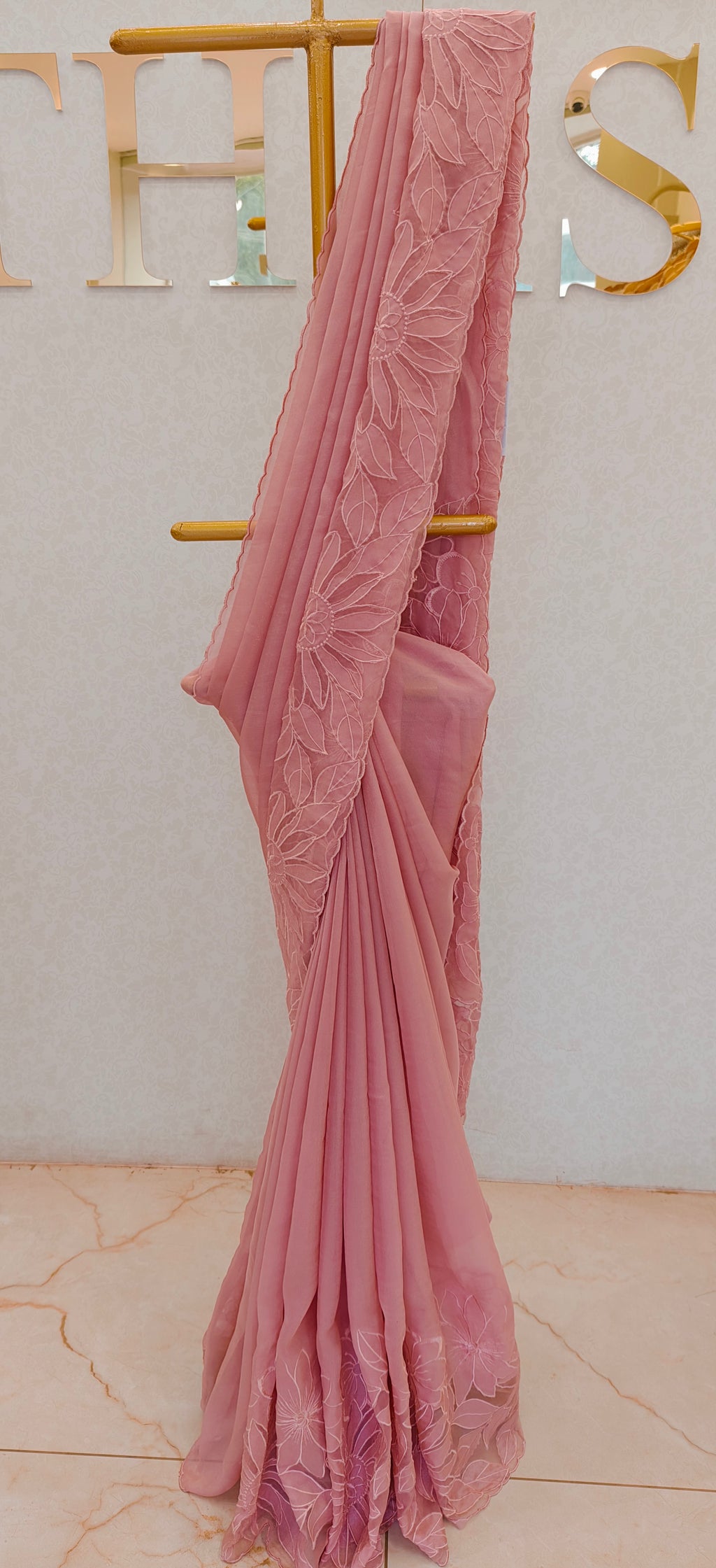 SOFT ORGANZA SAREE