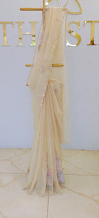 CRUSH ORGANZA SAREE