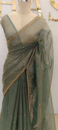 NET TISSUE SAREE