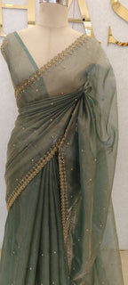 NET TISSUE SAREE