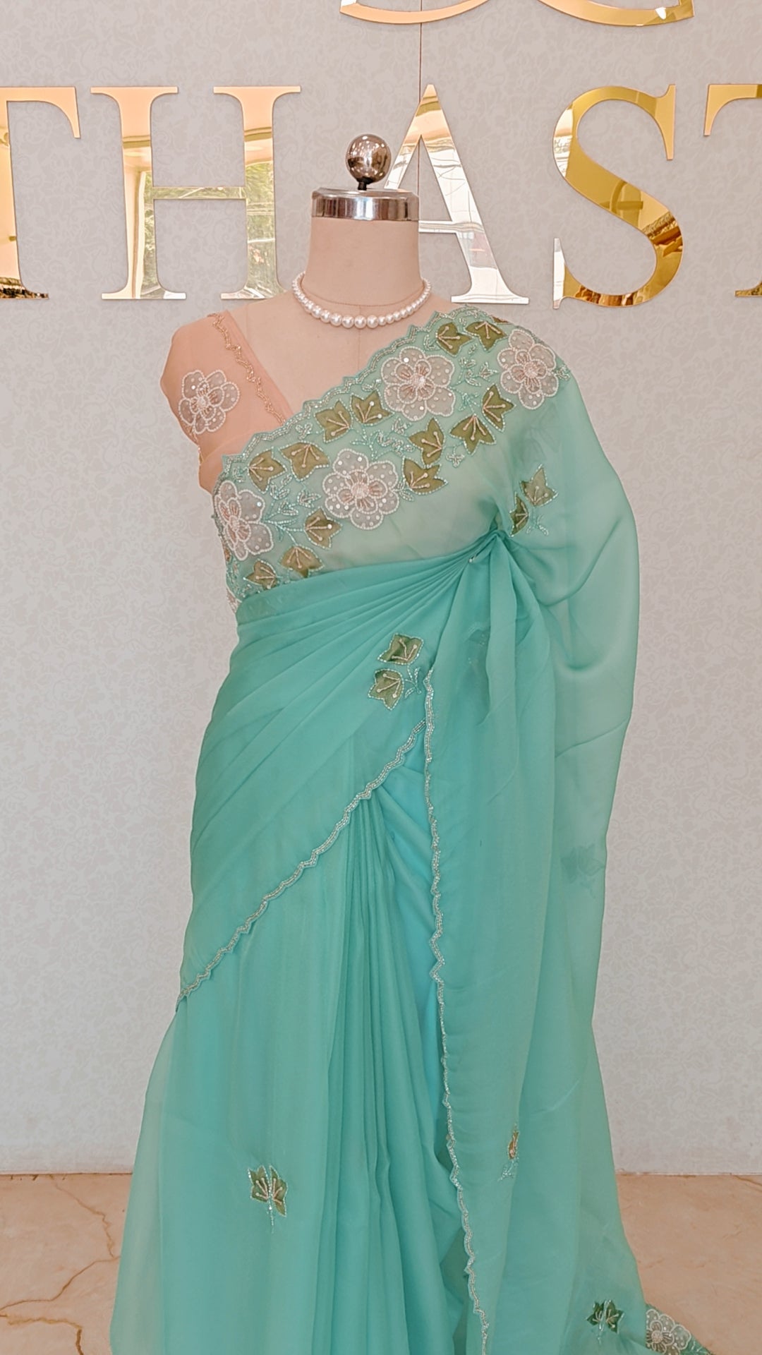 ORGANZA SAREE