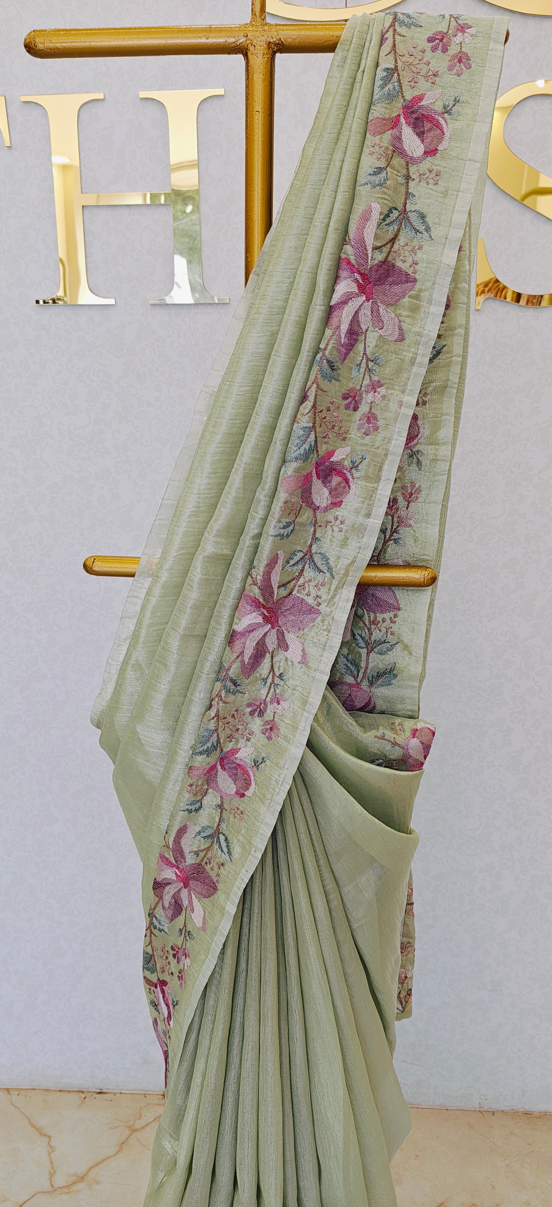 Tissue saree