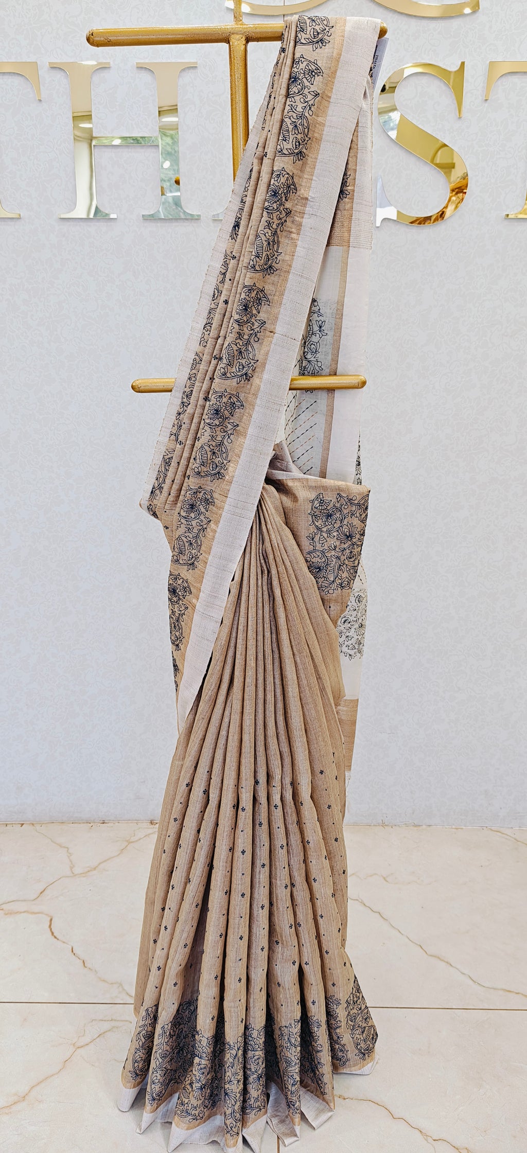 PURE TUSSAR SAREE
