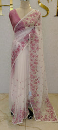 Organza saree