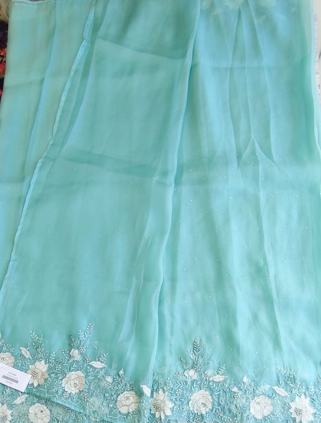 Organza saree