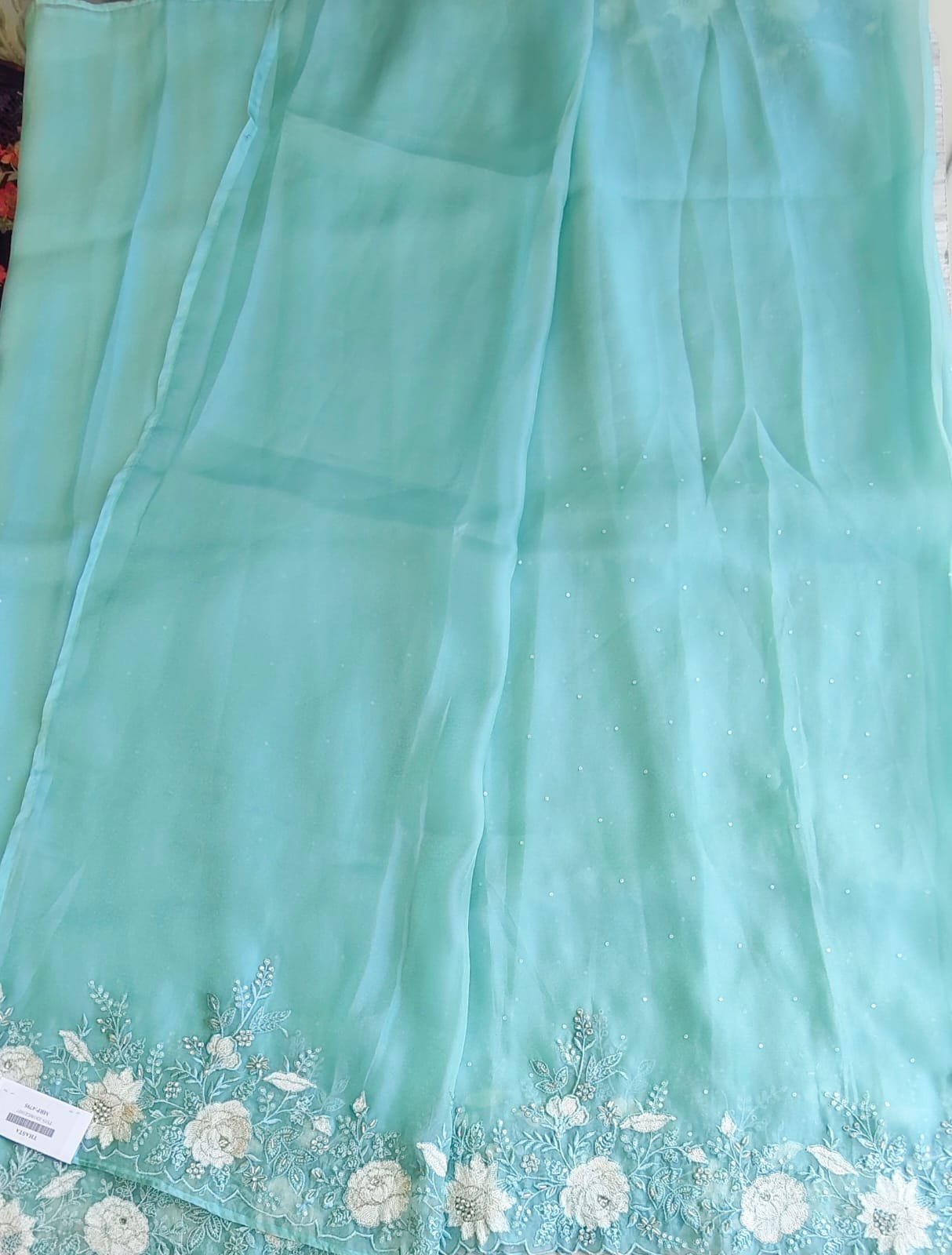 Organza saree