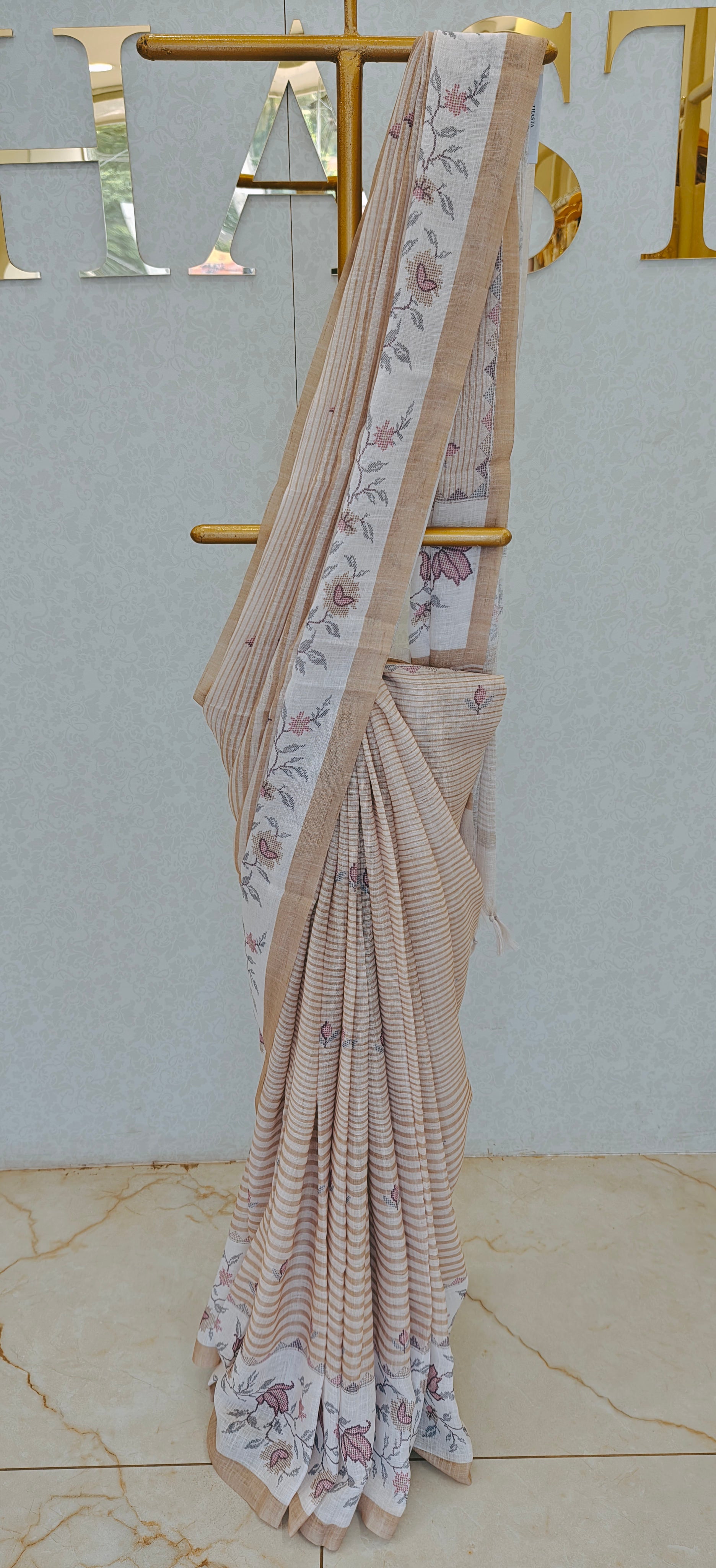 LINEN SAREE