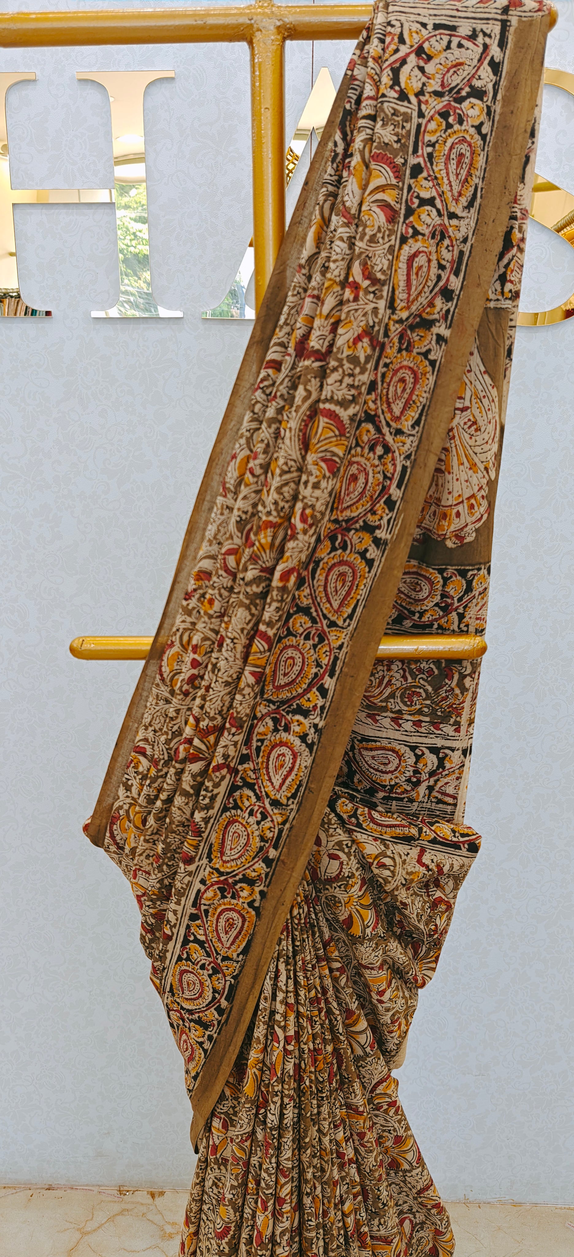 KALAMKARI COTTON SAREE