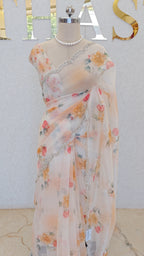 Organza saree