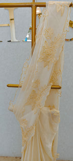 FLOWY ORGANZA SAREE