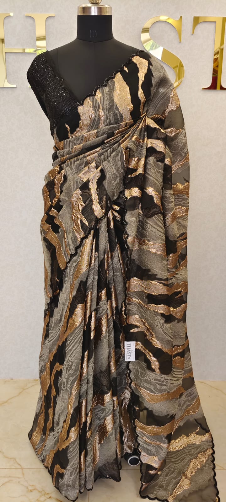 Pure Turkish Organza Saree