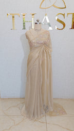 FLOWY ORGANZA SAREE