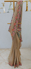 CRUSH ORGANZA SAREE