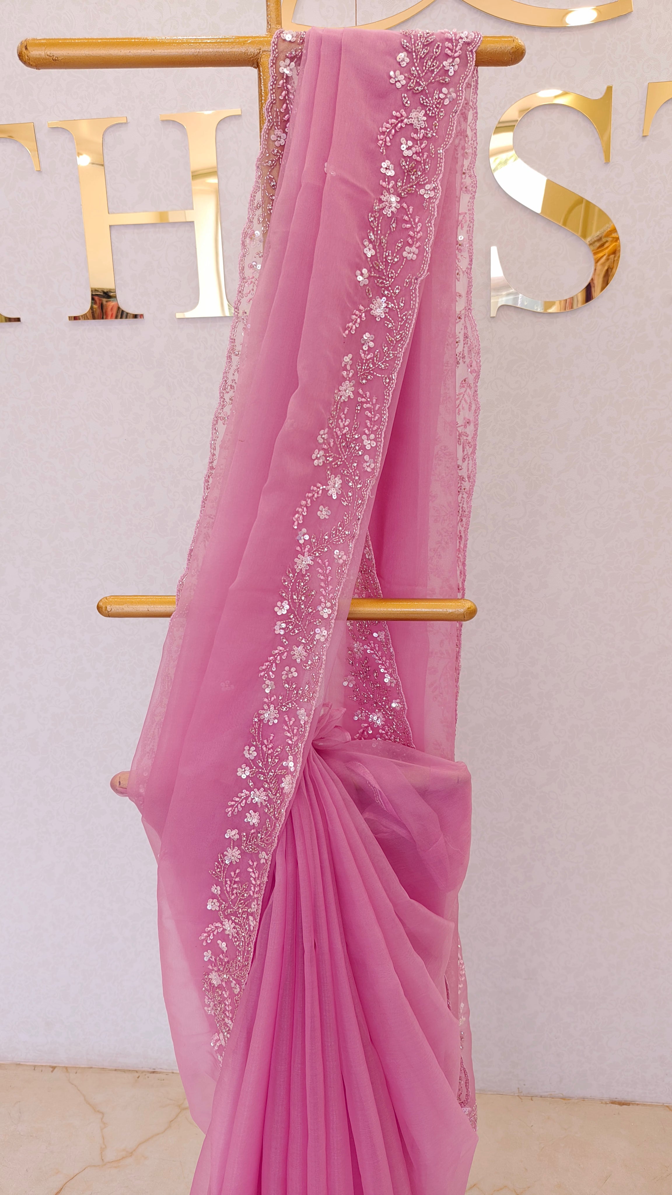 ORGANZA SAREE