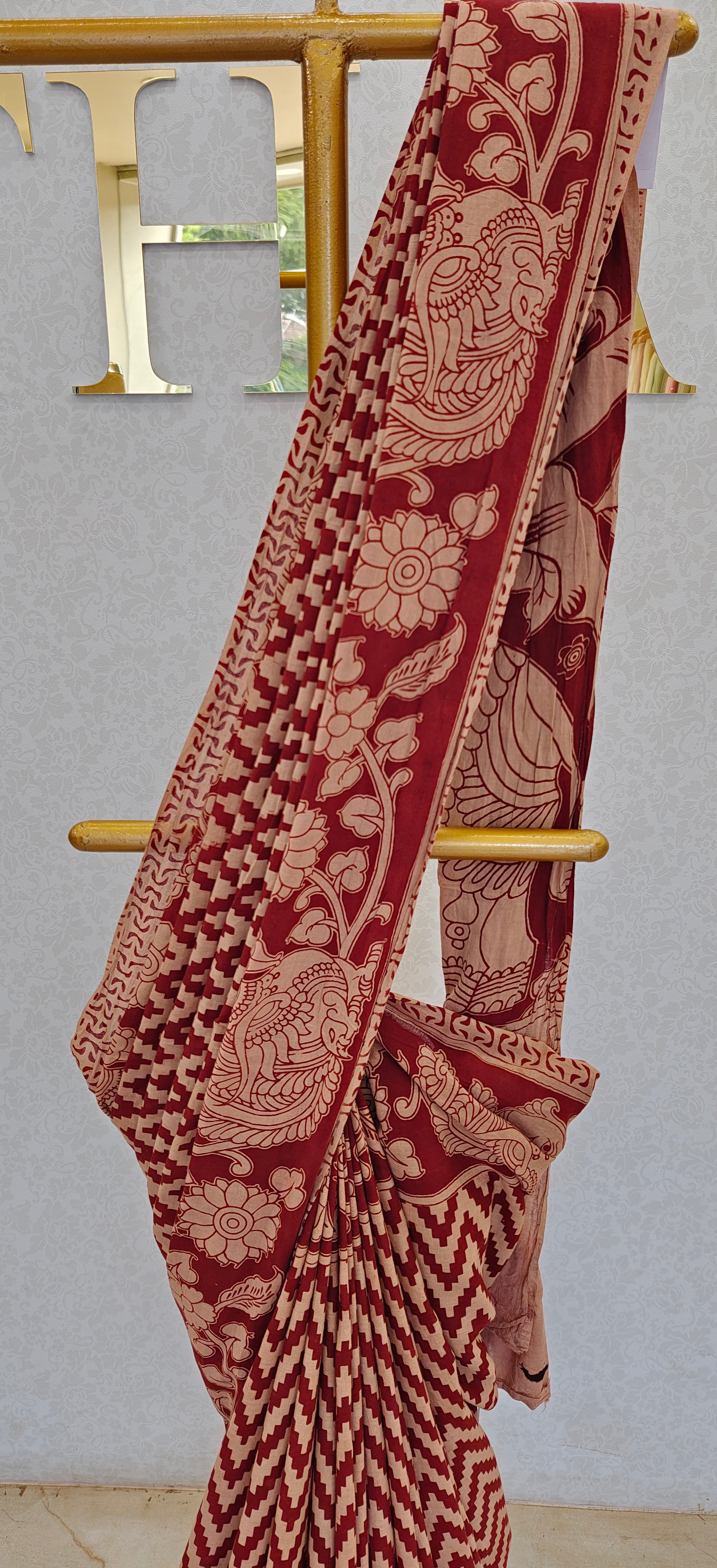 KALAMKARI COTTON SAREE